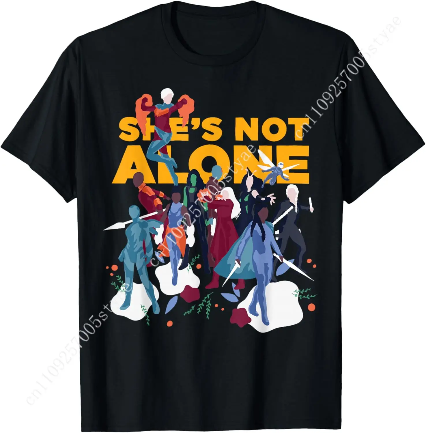 

Marvel Avengers: Endgame She's Not Alone T-Shirt Cosplay