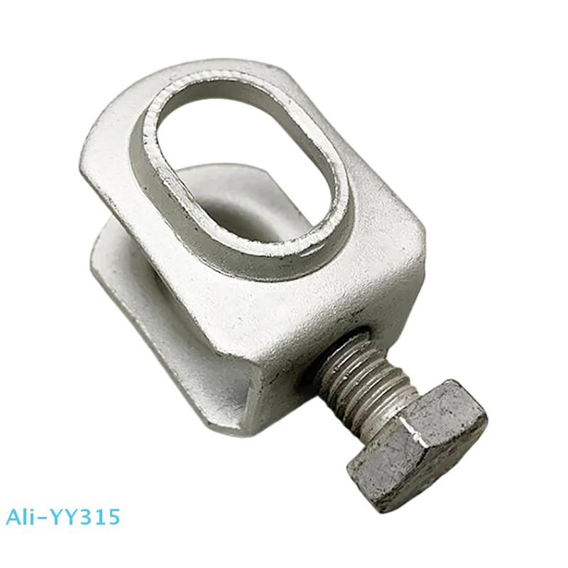 【Y】Cable Accessories Grounding Rod Clamp Down Conductor Clamp String Board Cable Communication Power Fiber Optic Cable Clamp