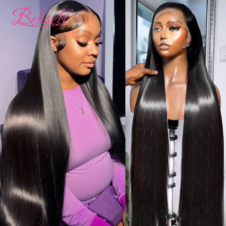 Front Closure HD HD Wig Hair Pre Frontal Wig Plucked Lace