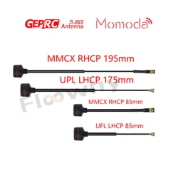 Antenna GEPRC Momoda 5.8G UFL/MMCX LHCP/RHCP Connettore Versione lunga a lungo raggio per Racing FPV Quadcopter Drone