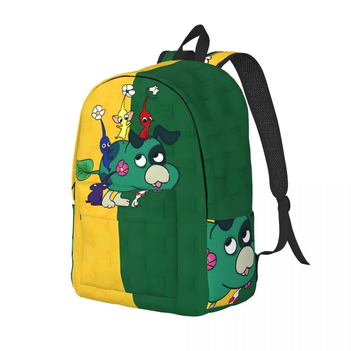 Moss & Friends Storage Bag P-Pikmin Children Kawaii Campus Gift Large Capacity Kindergarten Bag