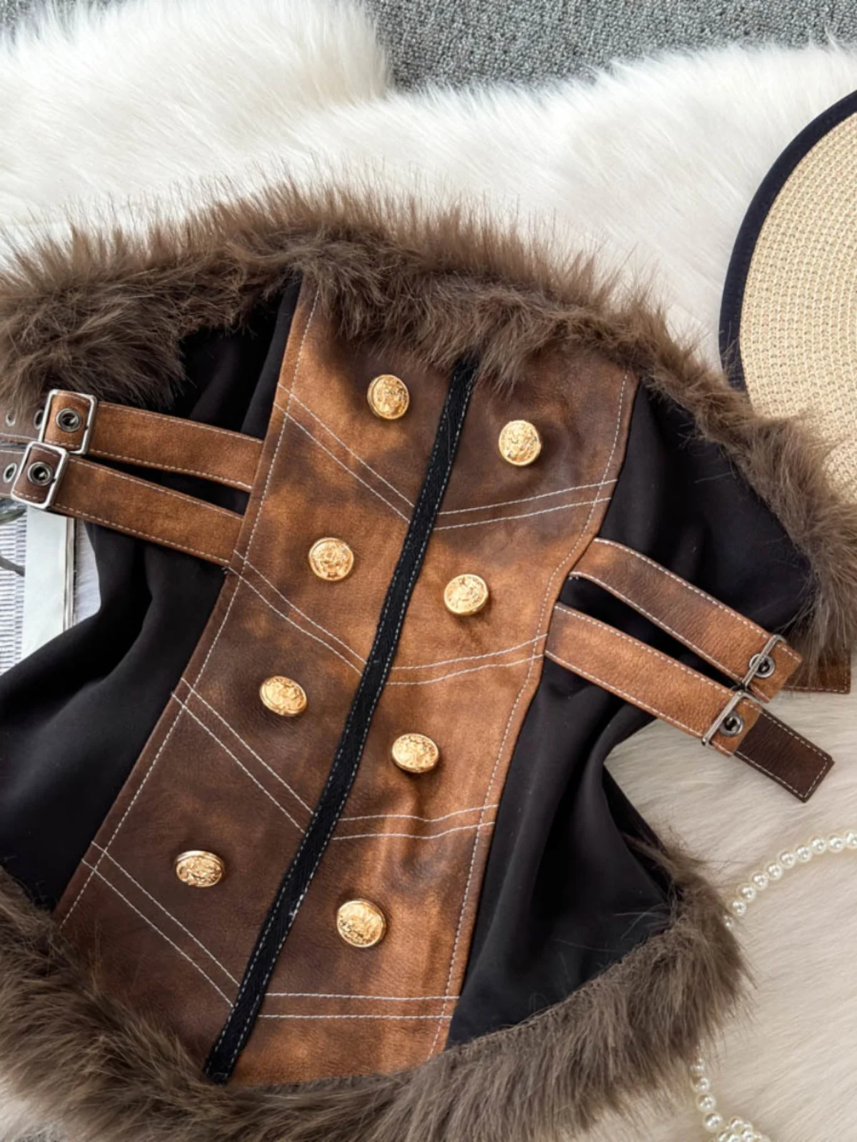 Faionable ort Crop Top Women's Tight Fit Innerwear Outerwear Design Sensual Korean Sle Commute Regular Length Pure Color