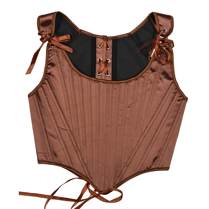 Women Bandage Corset Waist Satin Sexy Shapewear Overbust Bustier Tops Slim Outfit Ladies Party Wear High Street Camisole