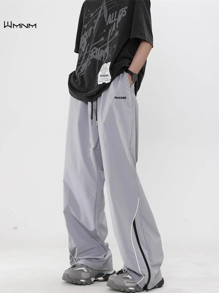 

Wmnm Men's Outdoor Hiking Trousers Autumn Faion Brand Qui Dry Casual Long Pants Paratrooper Sle Straight Leg Polyester ...