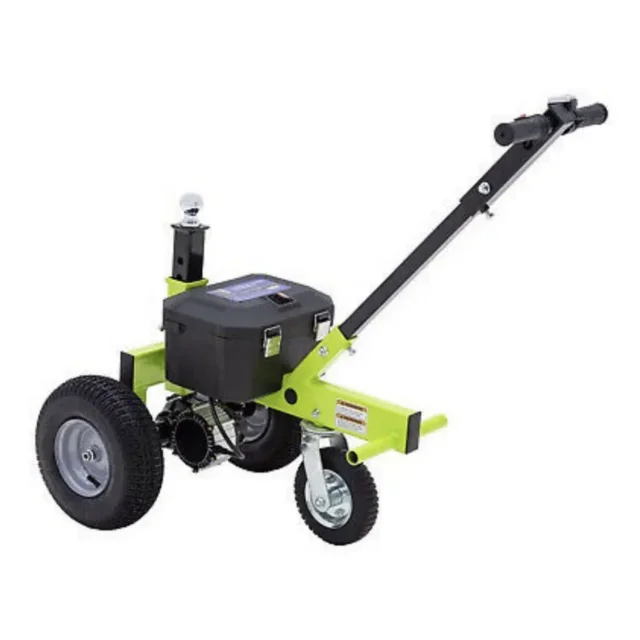 

Electric Trailer Dolly With LED Power Indicator Heavy Duty Commercial 2" Ball Hitch Mount For ATV Tow Car RV Boat Cargo Trailer