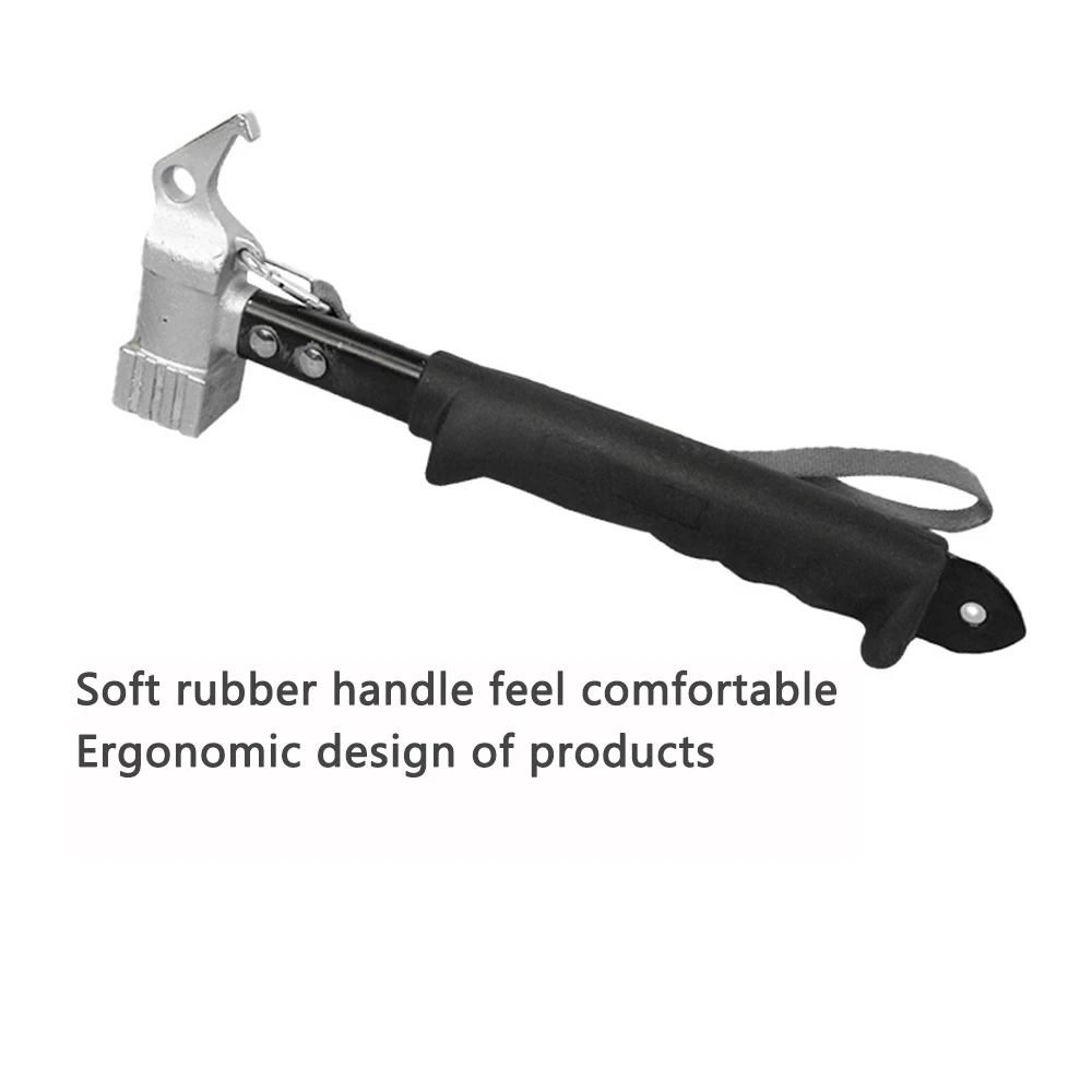 Marteau de piquet de Camping-maillet à poignée en caoutchouc avec fonction multi-outils avec extracteur pour tente, bâche et piquets coupe-vent survie en plein air