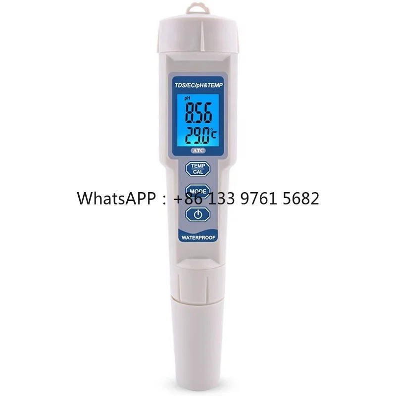 worner-lab-4-in1-digital-water-ph-meter-temperature-4-in-1-ph-tds-ec-temp