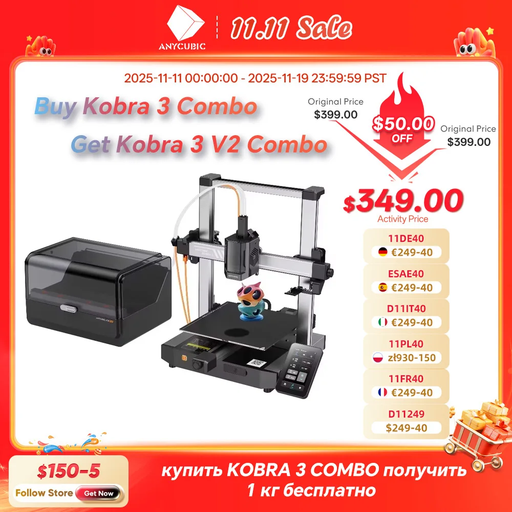 Is the ANYCUBIC Kobra 3 a True Multi-Color S Printer for High-Speed, Reliable 3D Printing?