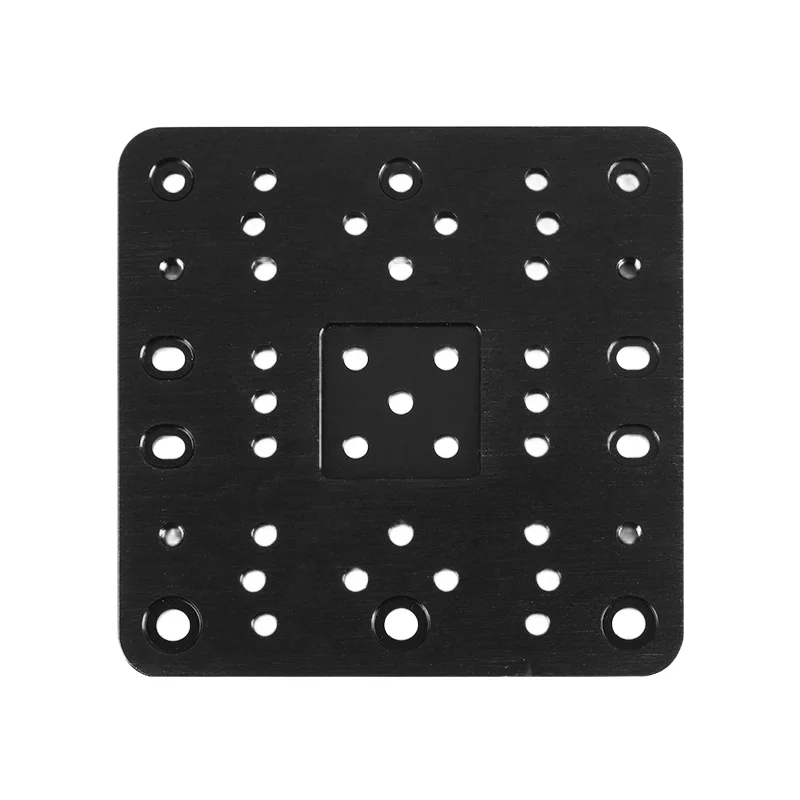 1 Piece Aluminum Alloy Gantry Plate For C-beam Xlarge CNC Machine 3D Engraving Cutting Frame Building Accessory Black