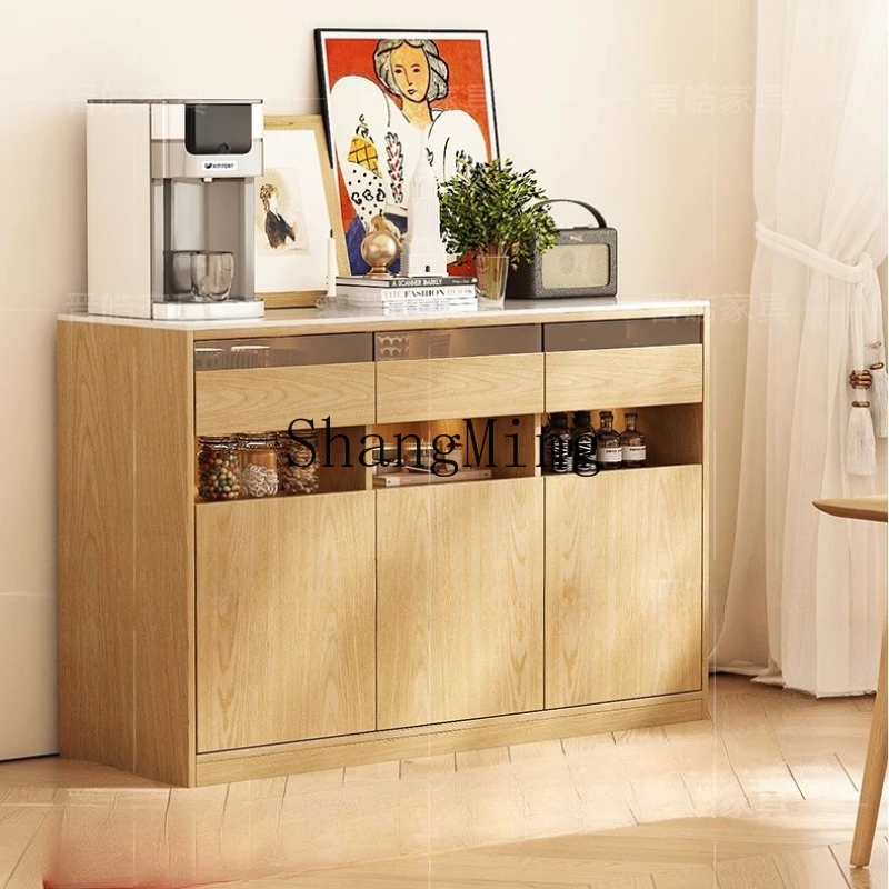 

FG Slate Meal Side Log Color Cream Style Restaurant Locker Household Tea Kitchen Locker