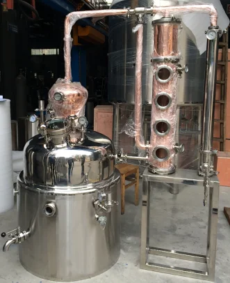 distiller equipment wine distilling machine alcolol distillation