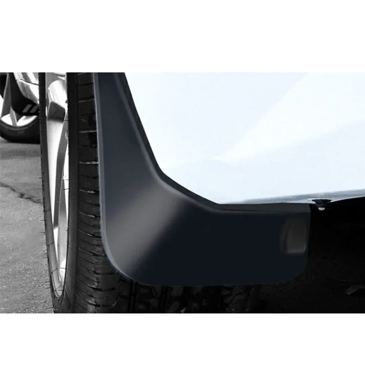 

Комплект из 4 шт. автомобильных аксессуаров для Tesla Model 3 2016-2019: передние и задние брызговики, защита от грязи, накладки на крылья