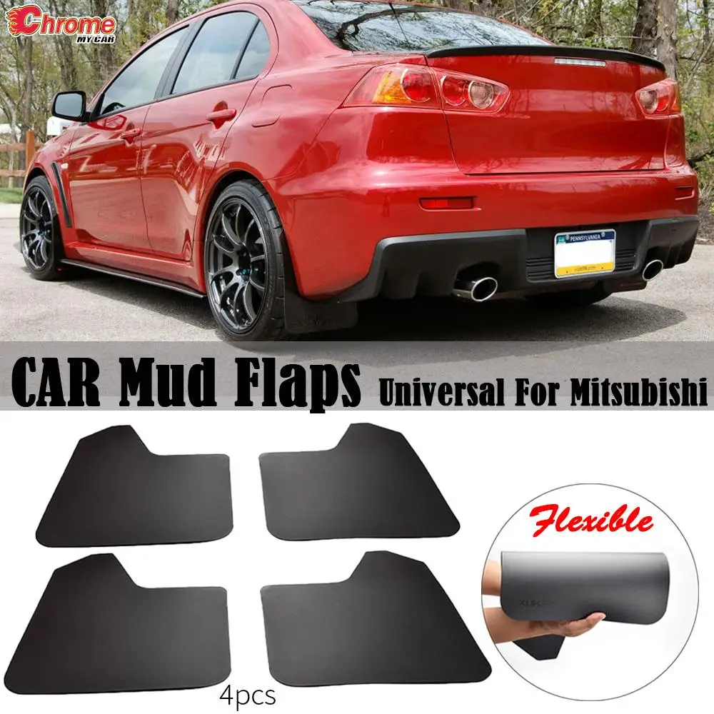 Mudguards For Mitsubishi Lancer Outlander Sport Evolution EVO X ix Mirage Strada G-Wagon L200 Mud Flaps Mudflaps Splash Guards