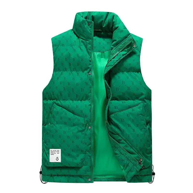 

Men's High-quality Fashion Trend Cotton Soft Sleeveless Vest for Autumn Winter Comfortable Breathable Thick Warm Breathable Top