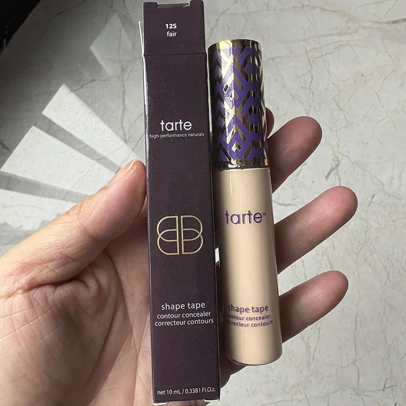 Tarte Waterproof Concealer Base Cream die zwarte cirkelvormige vlekken bedekt, verwijdert donkere kringen, olie-controlerende vloeibare foundation make-up