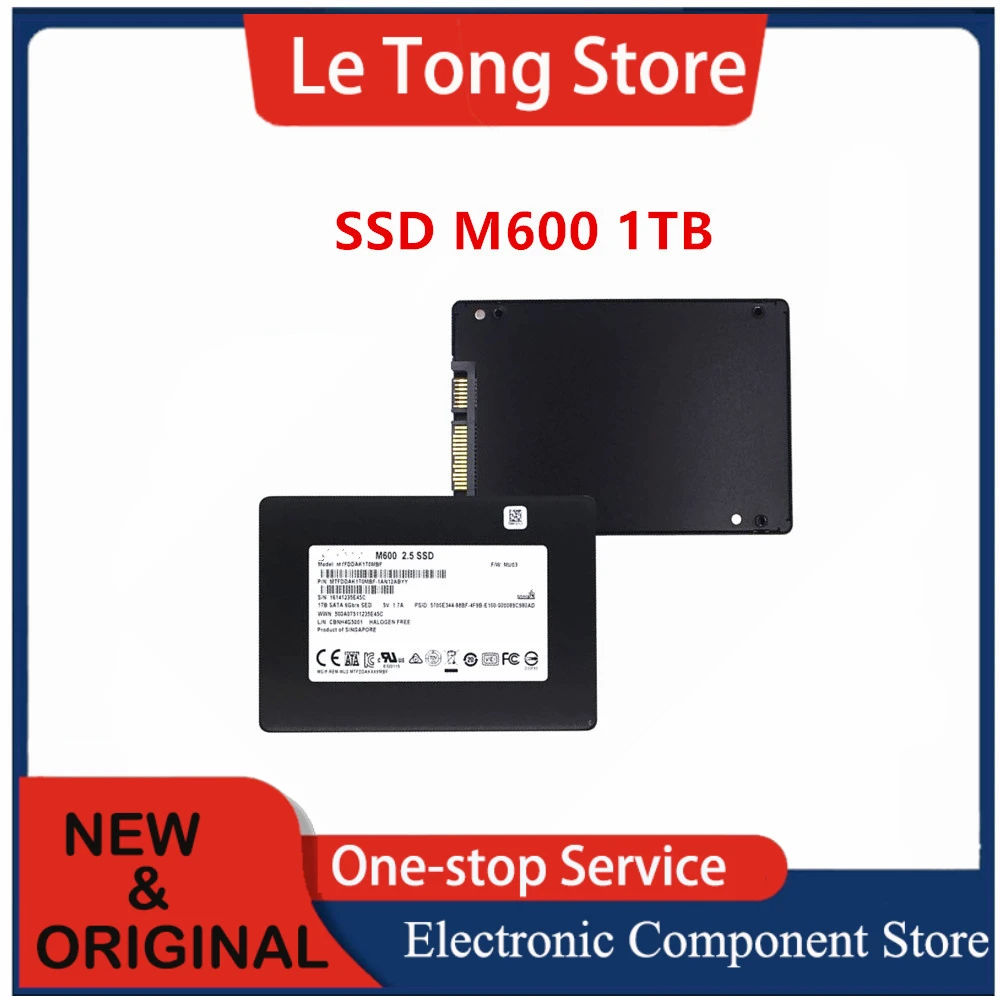 Hard Disk SSD M600 1TB MLC SATA3 Internal Solid State Drive Hard Disk For Laptop Desktop