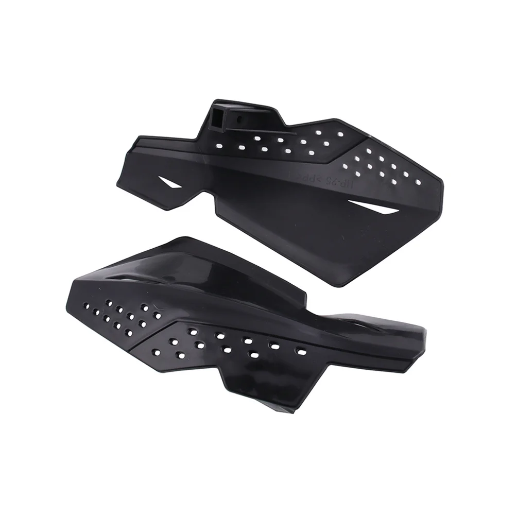1 زوج دراجة نارية المقود الحرس المهنية Handguard حامي الرياح الغبار المضادة للاهتزاز التوازن الأسود دراجة نارية قفازات واقية لليد