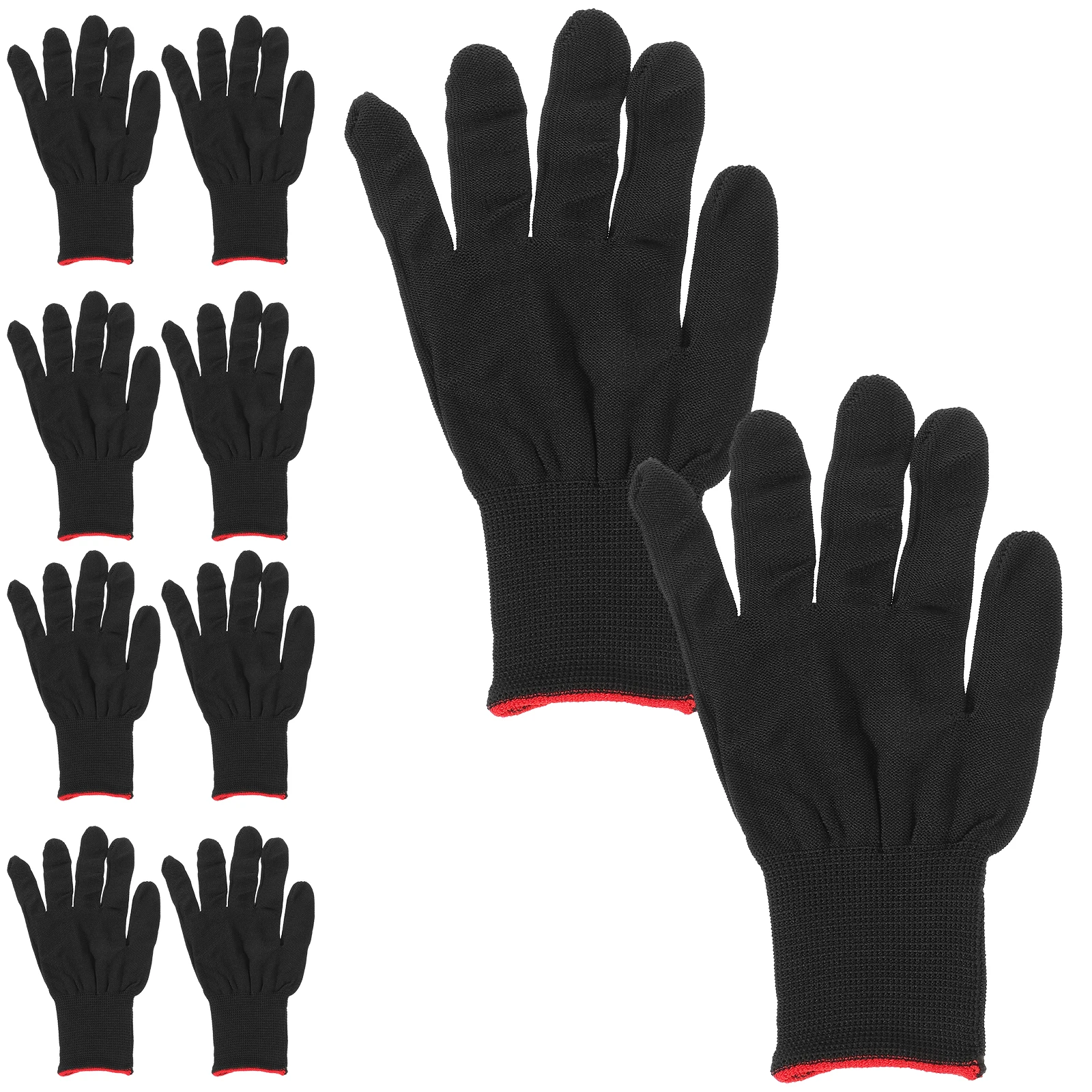 

12pcs Anti Static Gloves for Work Men Polyester Protective Industrial Laboratory Electronic Assembly Knit Large Size Non 13