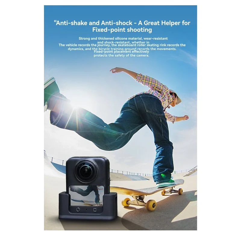 【SLEEK DESIGN】Desktop Base For DJI Osmo 360 Camera- Upright Fixed Support Holder Storage Stand Accessory For Enhanced Stability