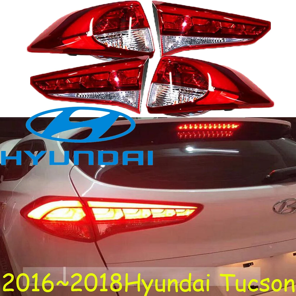 

Автомобильный бампер задний фонарь для Hyundai Tucson задний фонарь светодиодный отражатель 2016 ~ 2018y автомобильные аксессуары задний фонарь auto tucson противотуманная фара