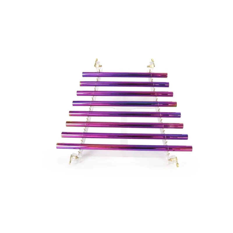 Custom Universe Quartz Crystal Singing Harp 8 Tube Sound Healing Quartz Harp