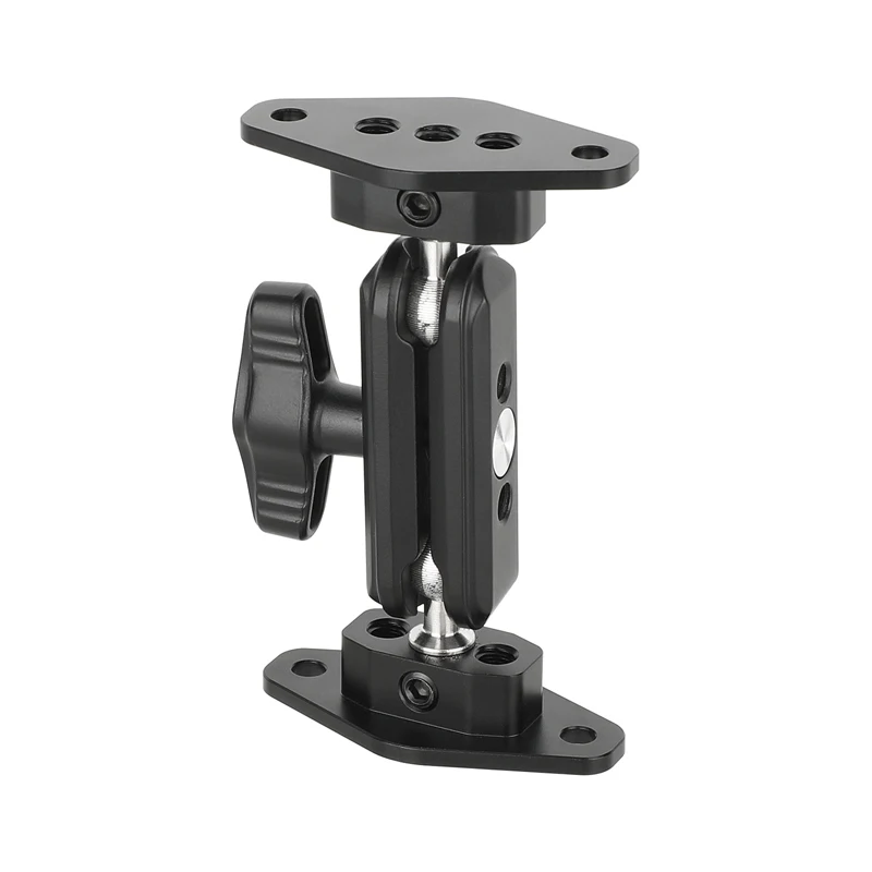 Kayulin Drill-Down Double Ball Mount with Diamond Plates Desk Ball Mount Holder For Camera Accessoriess