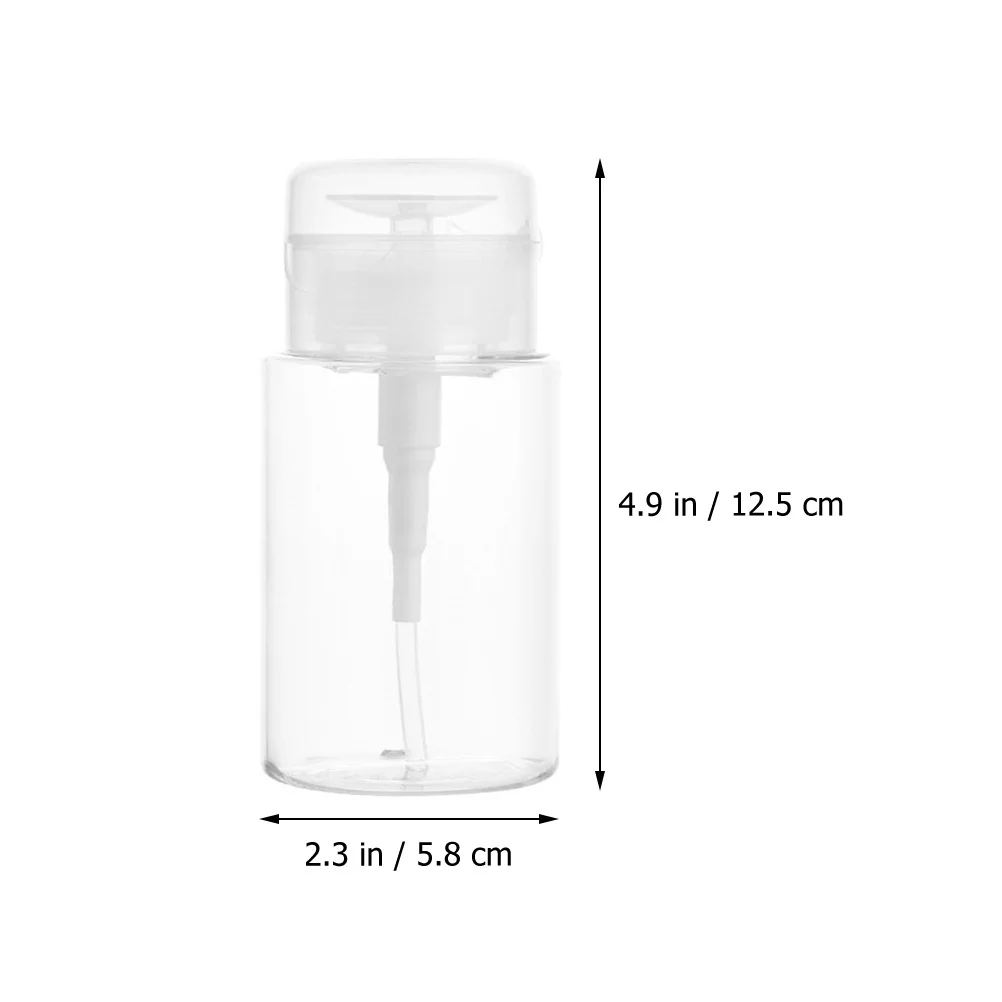 200 ml leerer Behälter, tragbare Pumpflasche in Reisegröße für Cremes und Lotionen, auslaufsicheres Foundation-Aufbewahrungsmittel