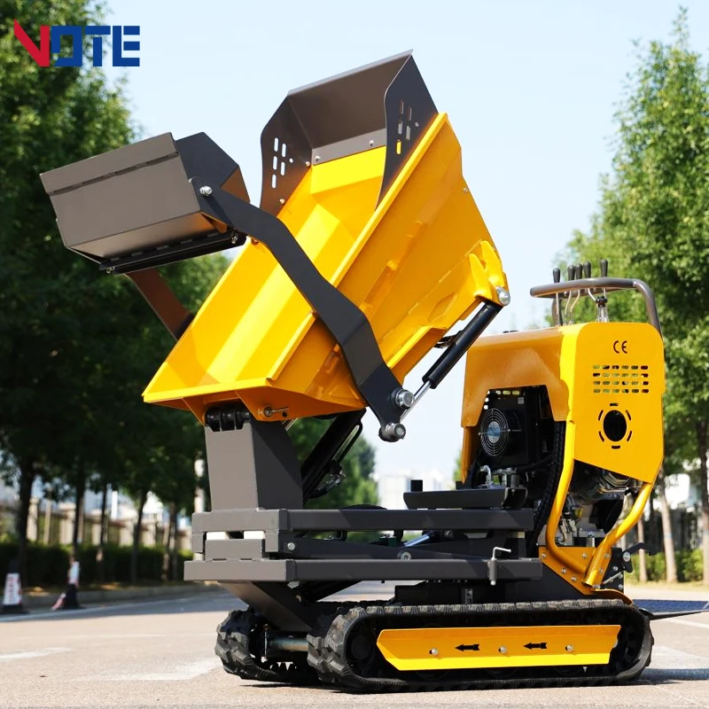 

Mini Dumper 800kg 500kg Self Loading All-Terrain Full Hydraulic Mini Truck Tracked Gasoline Engine CE EPA customized