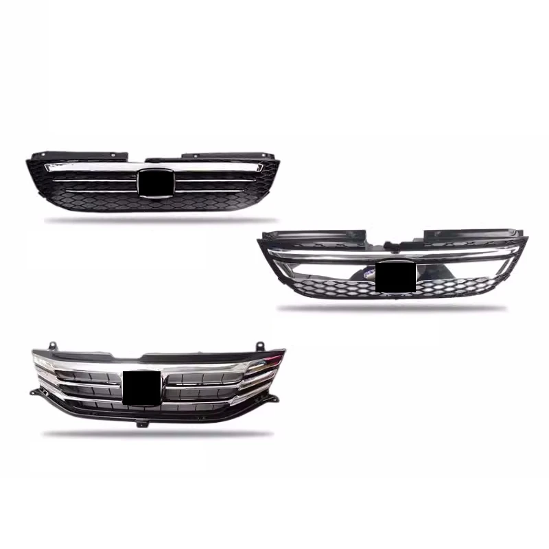 Car Front Bumper Grill For Honda Odyssey 2005-2013 Mask Net Radiator body Kit Car Accessories