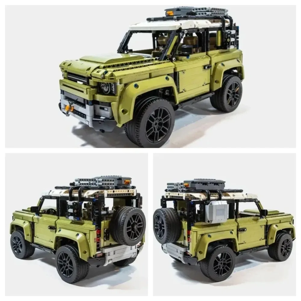 2025 NEW 2573pcs Technical Land Supercar Off-Road Defender Sports Car Building Blocks 42110 Vehicle Bricks Toys Kids Gift