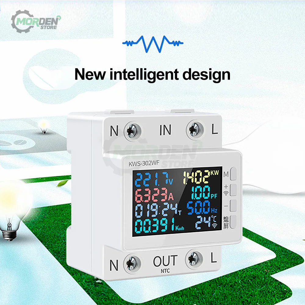 Cyfrowy miernik energii Tester Monitor zużycia energii elektrycznej AC 170 V ~ 270 V Woltomierz Napięcie Ampery Watomierz Kwh Narzędzie dla