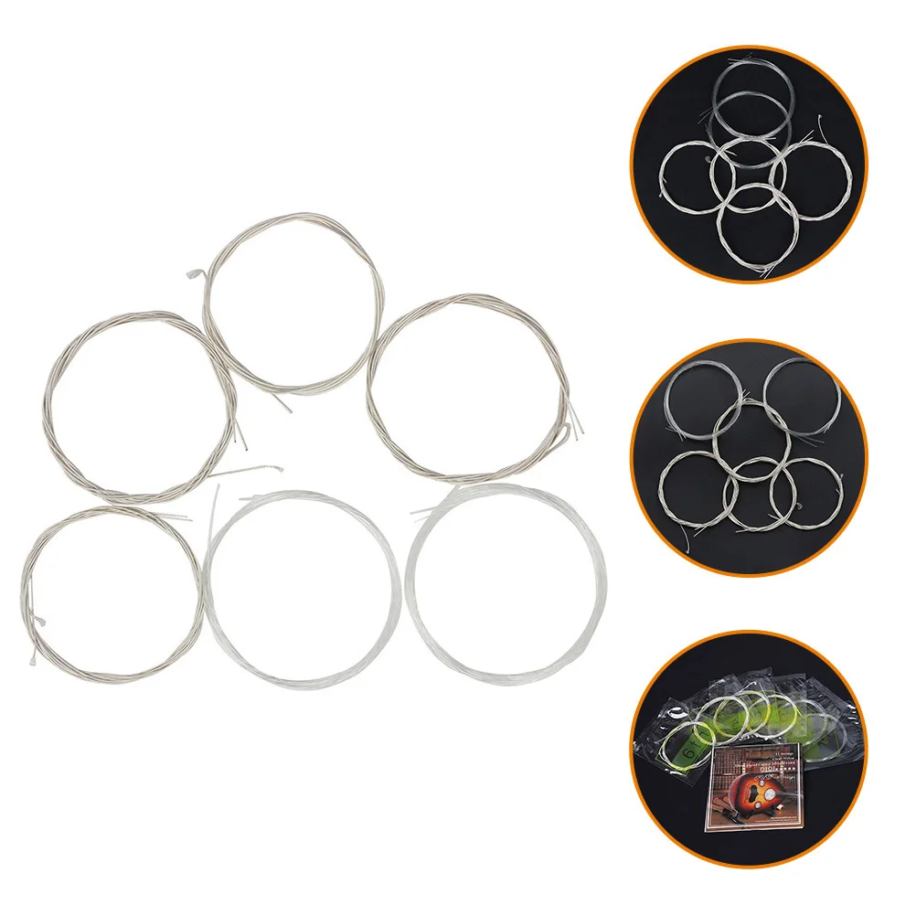 

1Set Oud Strings Clear Bright Sound Nylon Universal Set for Beginners Professionals Durable Long Lasting No Maintenance Required