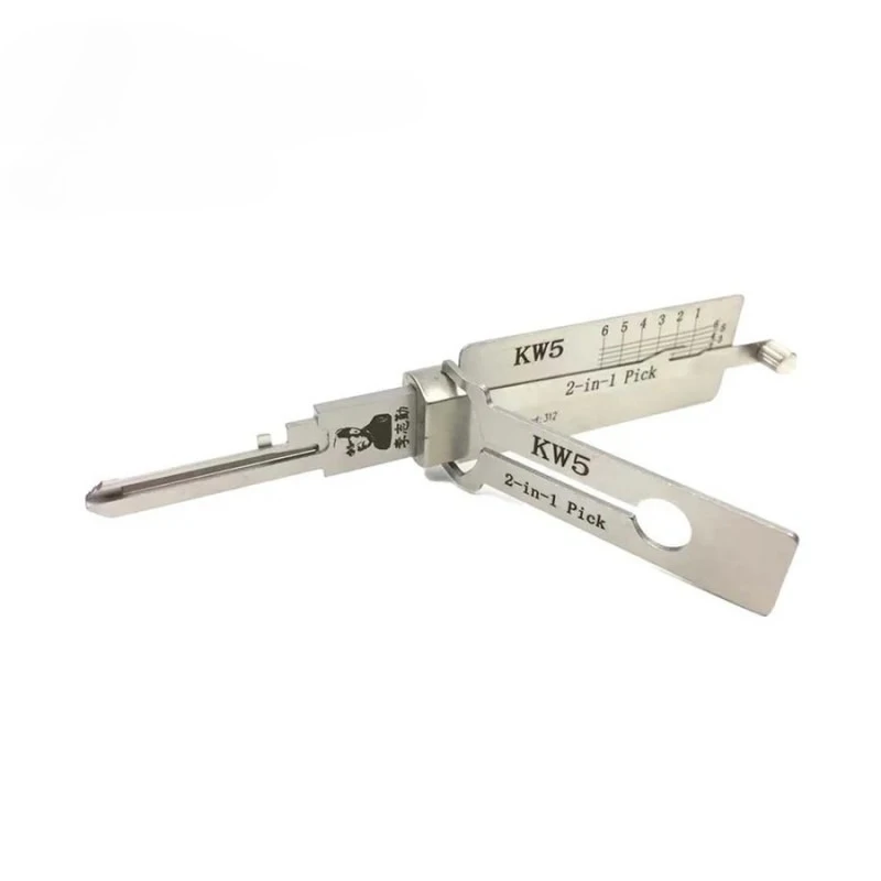 鍵師リーシー 2in1 SC1 SC4 KW5 KW1ツール 民間用錠前オープナー ハンド プロ用鍵師ハンド ドア測定マスターキー用