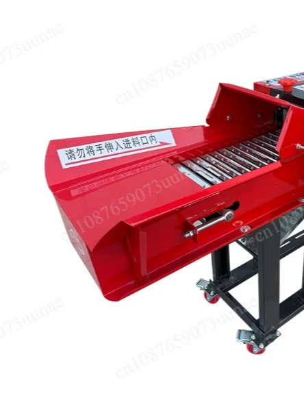 Large Farm Electric Forage Chopper Grass Straw Shredding Machine Livestock Hay Feed Processing Equipment