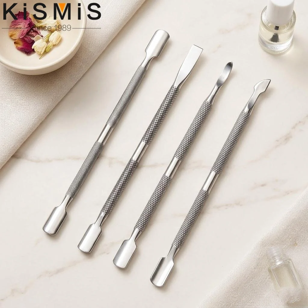 

Практичный набор из 4 предметов: инструменты для маникюра из нержавеющей стали (пушер для кутикулы, ложка для удаления)