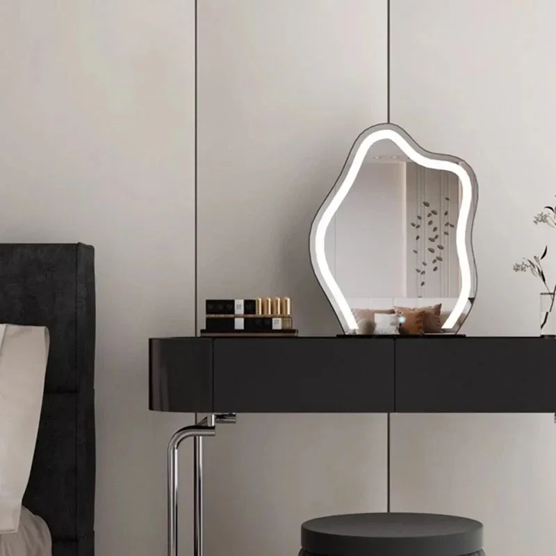 Tocador moderno De lujo, Tocador clásico De estilo europeo y negro, muebles De Maquillaje para dormitorio