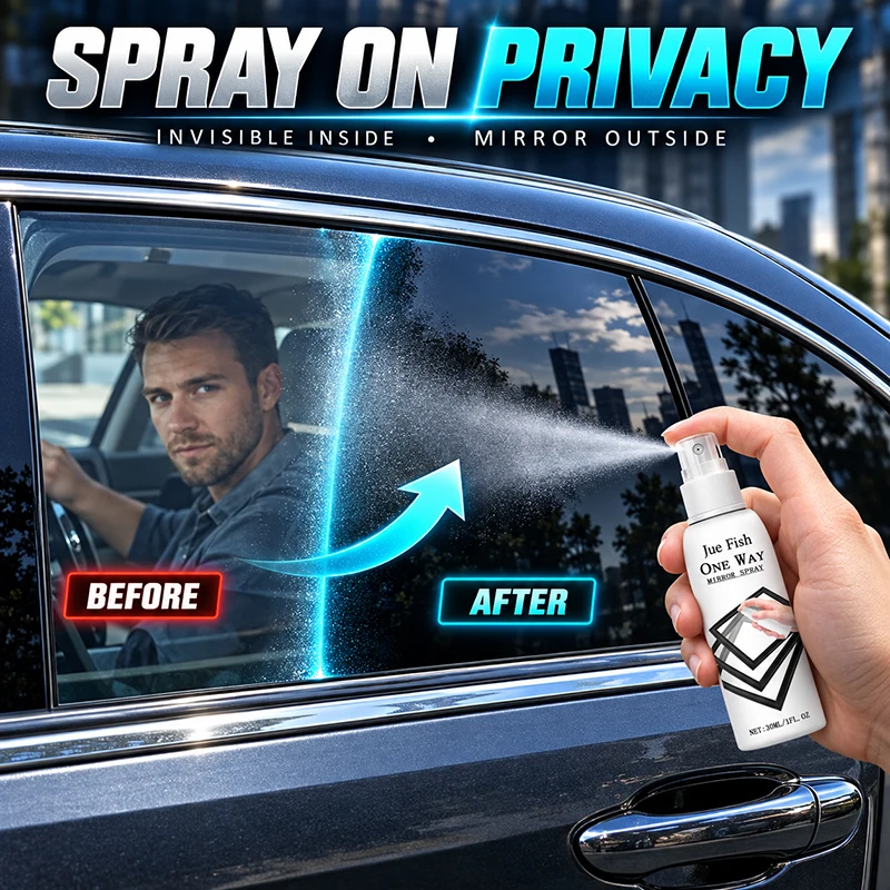Car Glass Privacy Protection Spray Anti Peep Glass Coating One Way Visible Glass Spray Anti Glare Protection Film