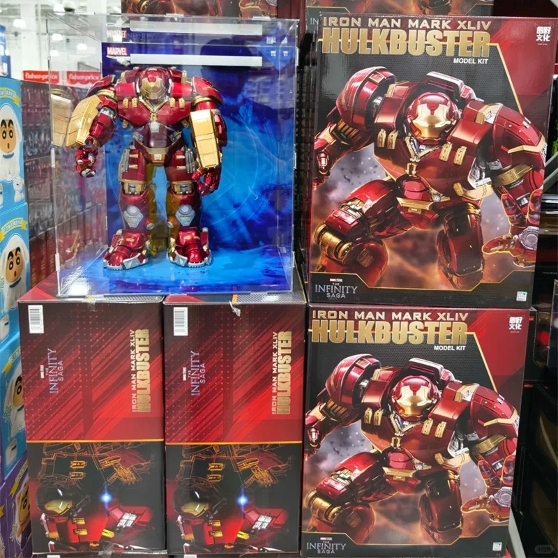 In Stock Fondjoy Toy Iron Man Figure Mark Hulkooster Hulkbuster Armor 1/7 Assembly Action Figures Doll Toy Christmas Gifts