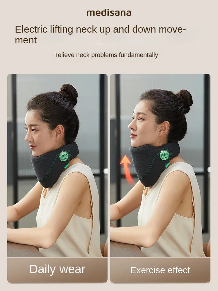 Cervical orthosis for fixing neck anteversion by hot compress.