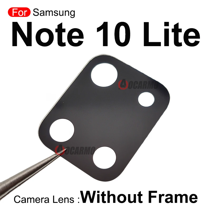 For Samsung Galaxy Note 10 Lite Back Camera Lens And Adhesive Replacement Parts