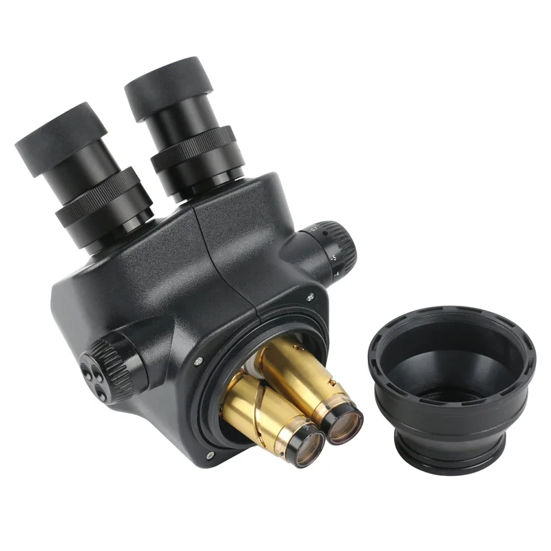 Industrial Lab Simul-Focal 7X 50X 100X Stereo Microscope Trinocular Microscope 76mm+0.5X 1.0X 0.7X 2.0X Auxiliary Objective Lens