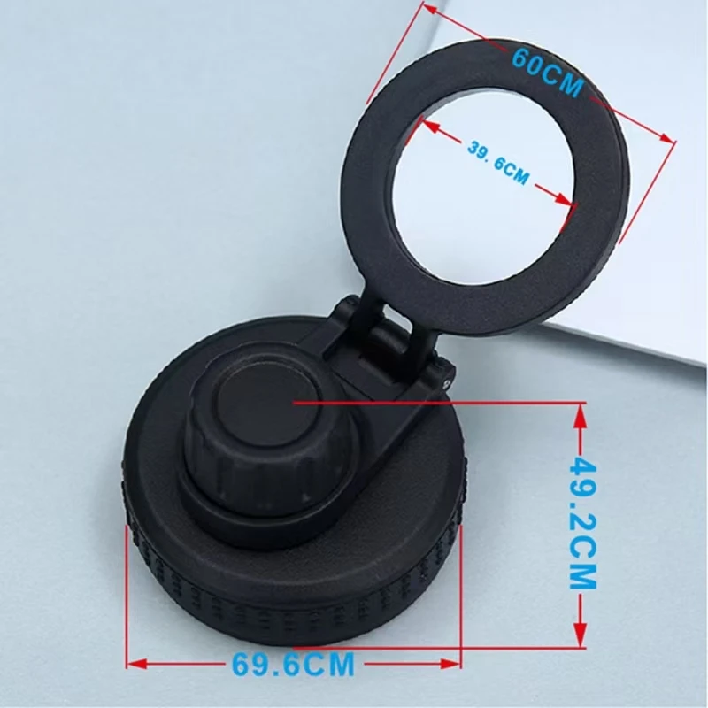 1 Piece of 12/18/25/32/40/50/64oz Space Bottle Sports Cup Replacement Lid, Suitable for Wide-Mouth Bottles, Phone Holder Sports Lid, Magnetic Lid, Space Bottle Replacement Lid