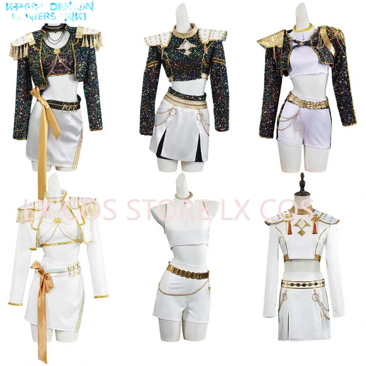 

Детский костюм K-Pop Demon Hunters Zoey Rumi Mira, костюм идола из фильма, косплей для девочек, вечерние костюмы для ролевых игр