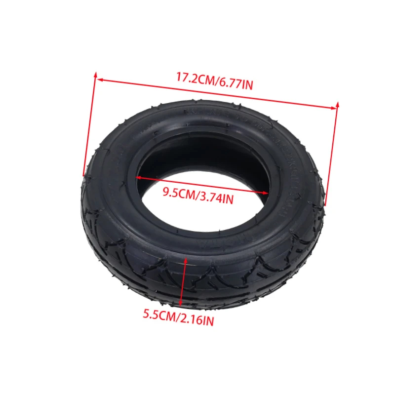 175X50 inner and outer tyre scooter four-wheel modification accessories 175X50 inflatable tyre inner tube outer tyre