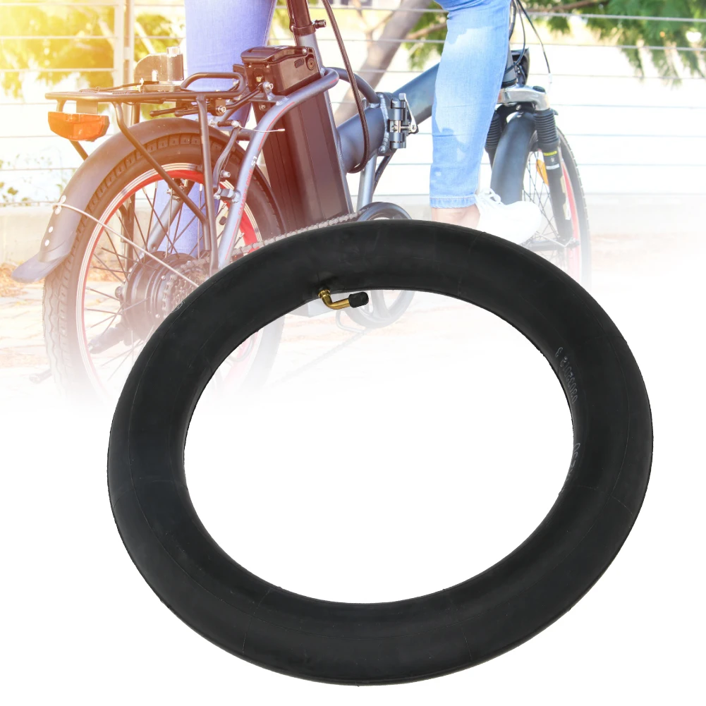 

E Bike Inner Tube bike Accessories Electric Butyl Rubber Inner Tube with Metal Bent Valve E Bike Accessories Inner Tube