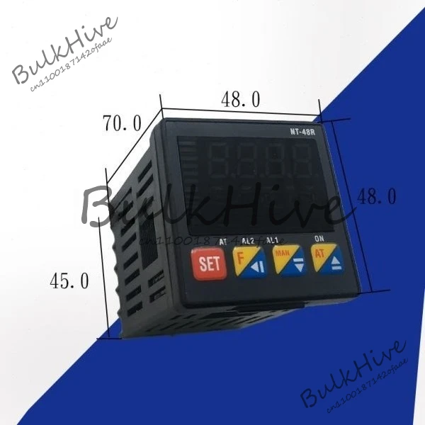 

NT-48R NT-48V NT-48L NT-48R-24V PID+Fuzzy Intelligent Temperature Controller New & Original