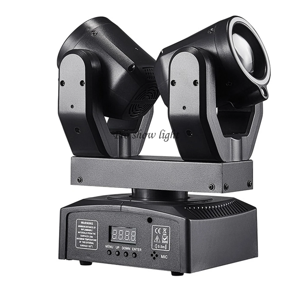 Double Heads LED Beam Light 3IN1 Effect Moving Head Laser Light with Colorful LED Strip DMX / Remote Control LED Party Light Bar