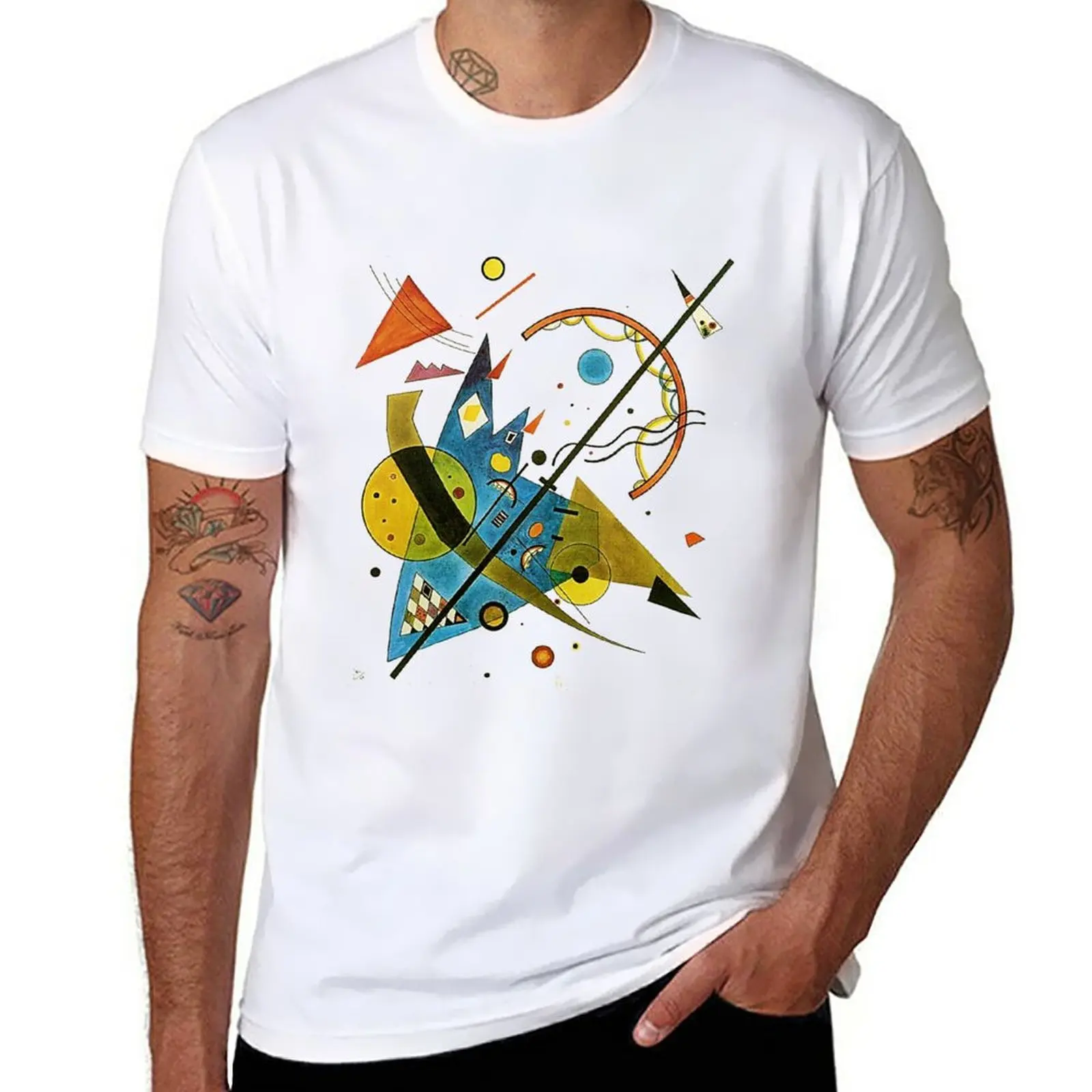 

Новая Арка высокой четкости, от Wassily Kandinsky. 1923. Мужская футболка с коротким рукавом, в стиле хип-хоп