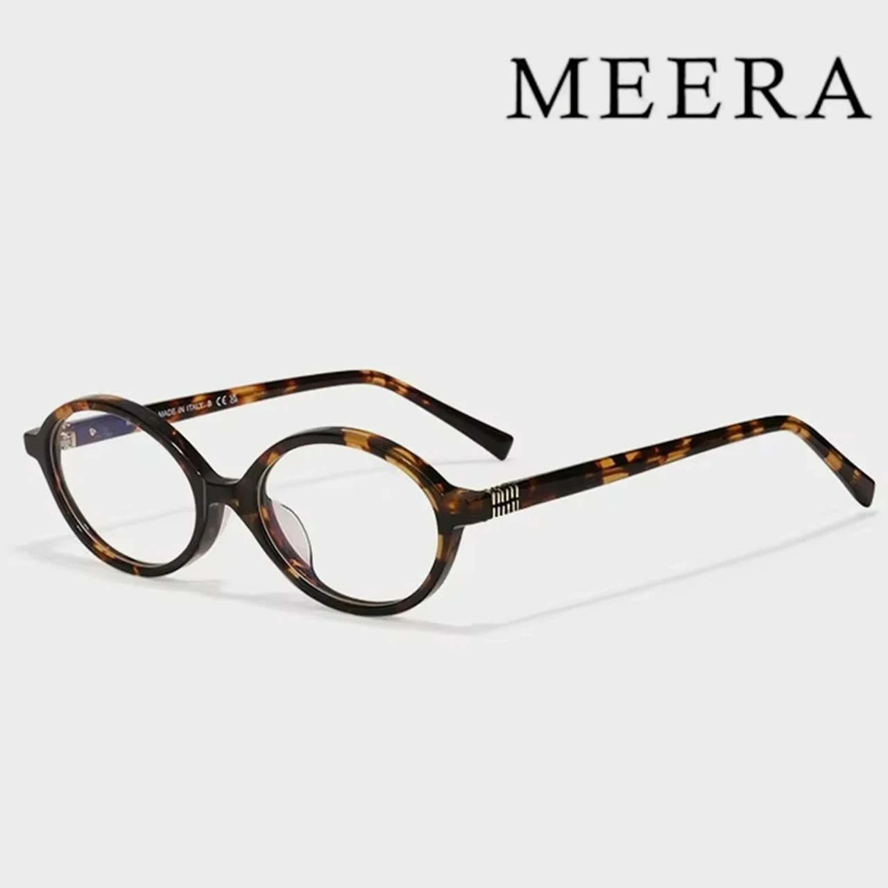 Vintage Luxury Designer brand Acetate Frame Round retro Acetate eyewear For Small Face Myopia reading Women Prescription Glasses