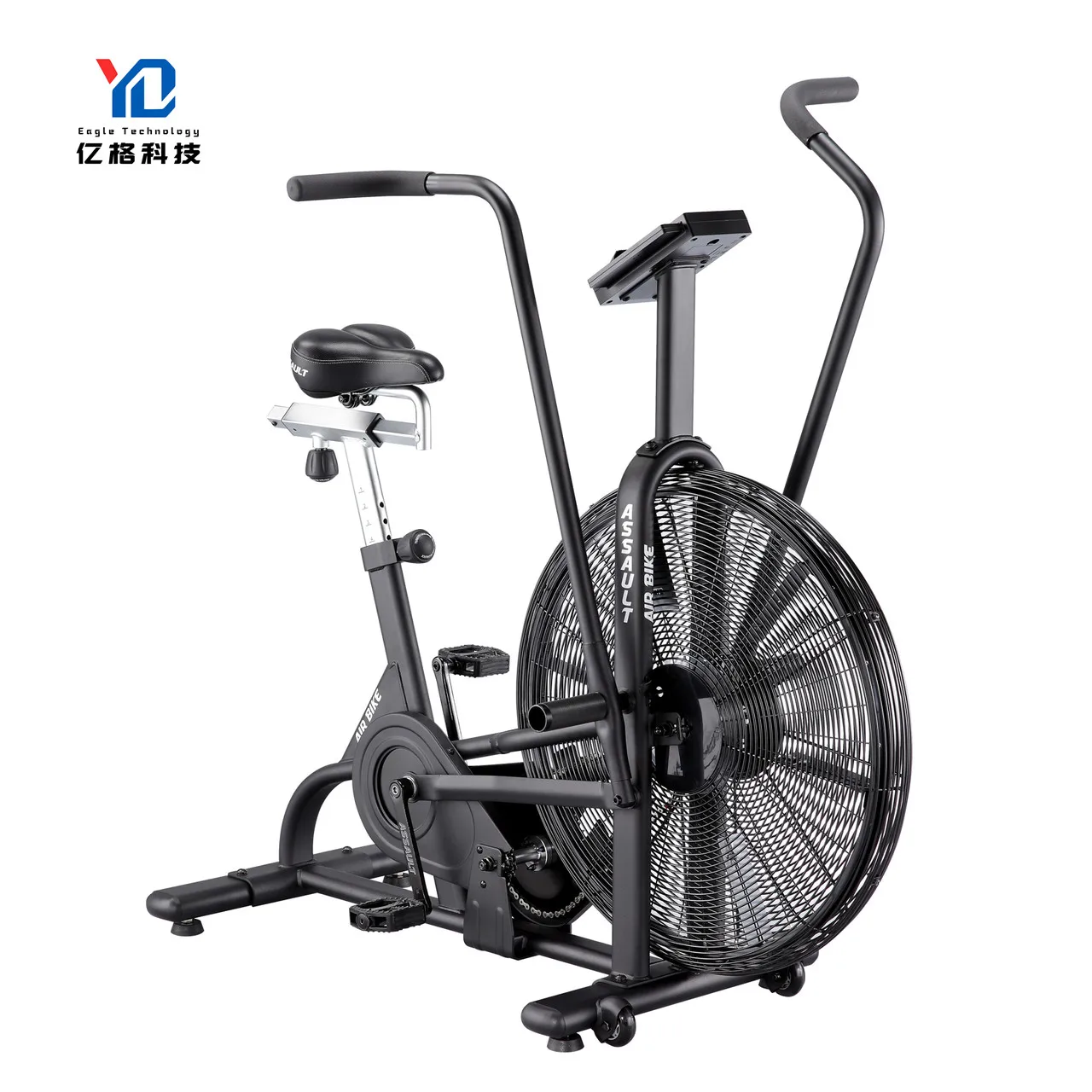 

YG-F002 YG Fitness air Bike gym Indoor Exercise Equipment chain Air fan Bike For Commercial Club